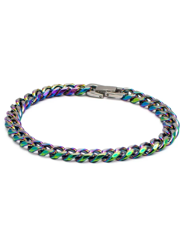 Βραχιόλι Αλυσίδα Aurora Χοντρό Ατσάλινο