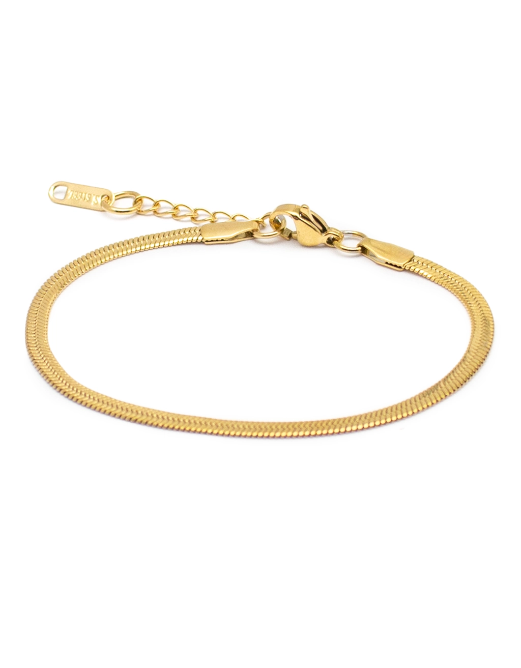 Βραχιόλι Snake Χρυσό Ατσάλινο